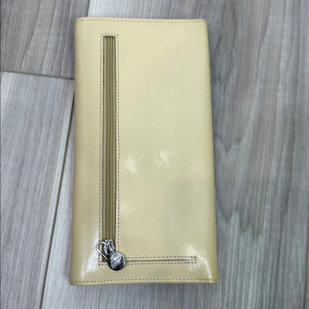 Monsac original vintage leather long wallet